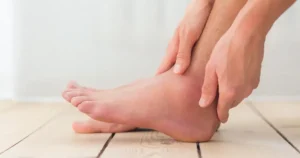 چرخش مچ پا به داخل